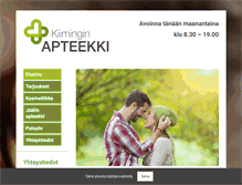 Tablet Screenshot of kiiminginapteekki.fi